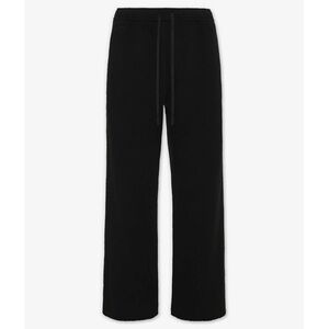 Ari Fleece Pant in Black